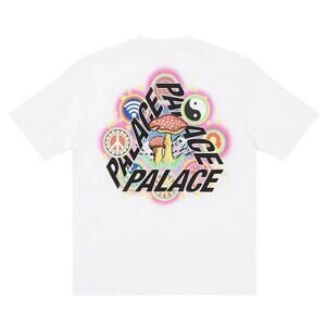 Palace Bun 5G T Shirt White Size Small